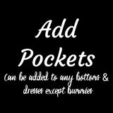 Add pockets