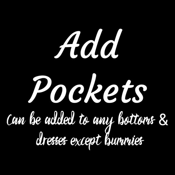 Add pockets