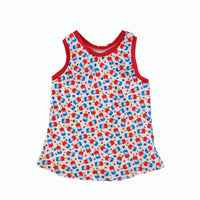 Patriotic popsicles racer back