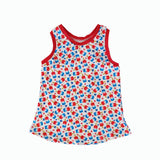 Patriotic popsicles racer back
