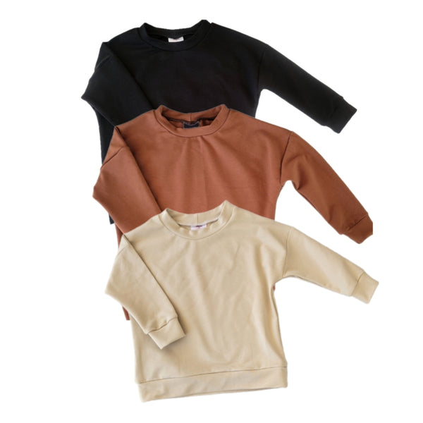 Fall solids Dolman sweater
