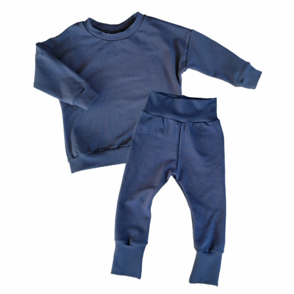 Winter solid sets/ joggers or leggings with dolman sweater