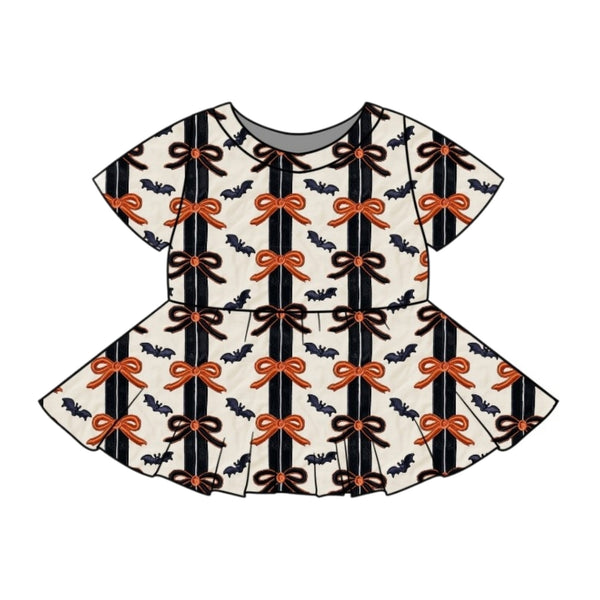 Coquette Halloween peplum