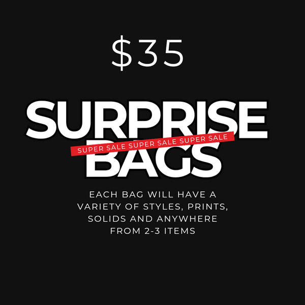 $35 surprise bag (2-3 items per bag)