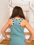 Earthy solids Racerback