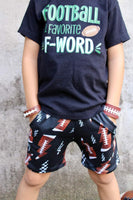 Football bolts play shorts