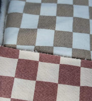 Fall checkered long sleeve shirt (choose color)