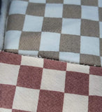 Fall checkered long sleeve shirt (choose color)