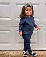Winter solid sets/ joggers or leggings with dolman sweater