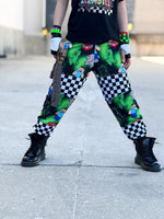 Mine patched joggers