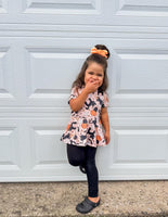 Halloween cats peplum