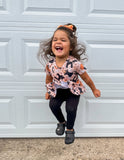 Halloween cats peplum