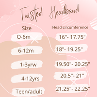 Mommy & me twisted headbands