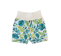 Palm leaves shorts, summer