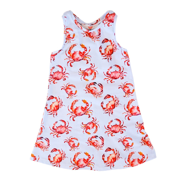 Crab Racer back tank or dress