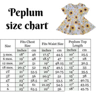 Custom peplum