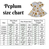 Custom peplum