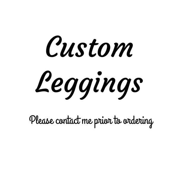 Custom leggings