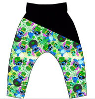 St. Patrick's Alien block knee length shorts