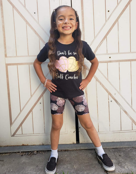 Concha biker shorts